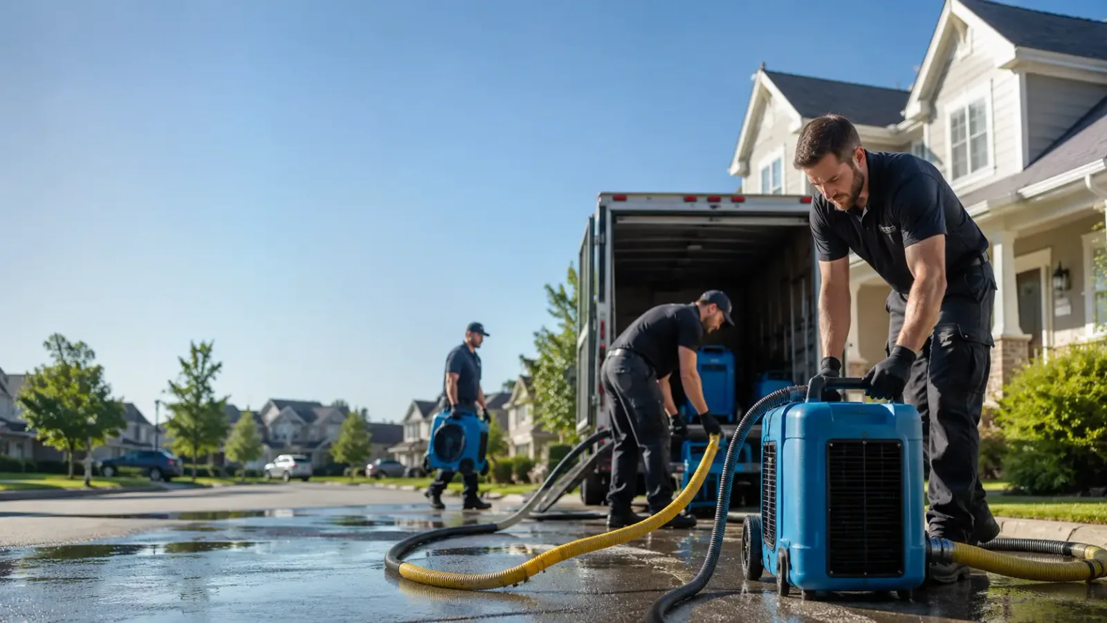 Water Damage Mitigation in Danciger, TX